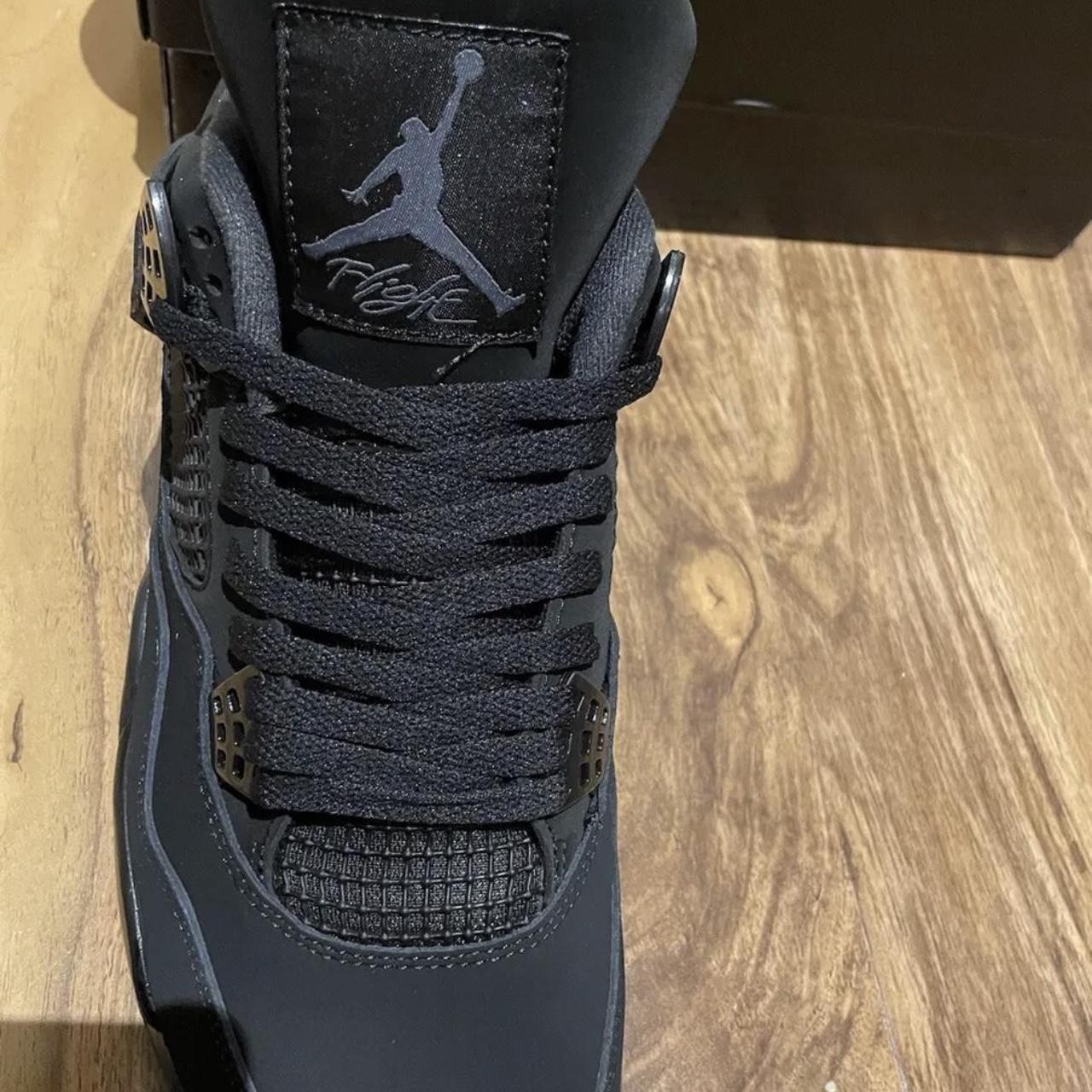 jordan retro 4 black cat size 9