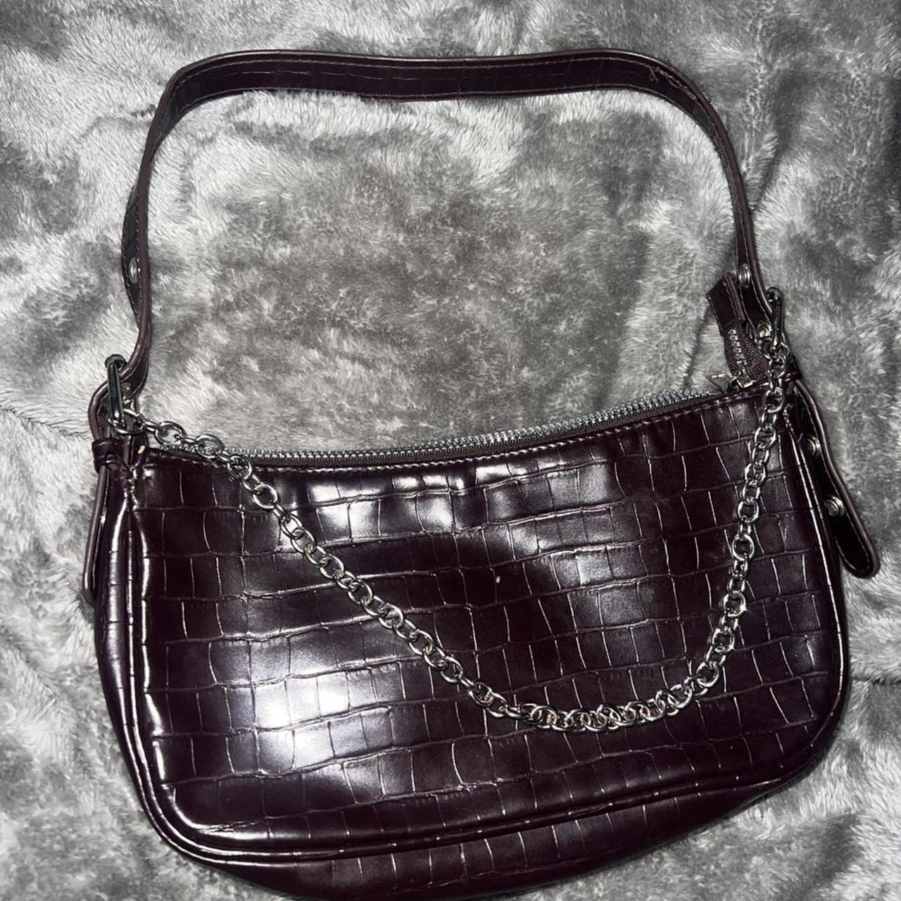 Source Unknown Women's Shoulder bags - Burgundy/P… - image 1