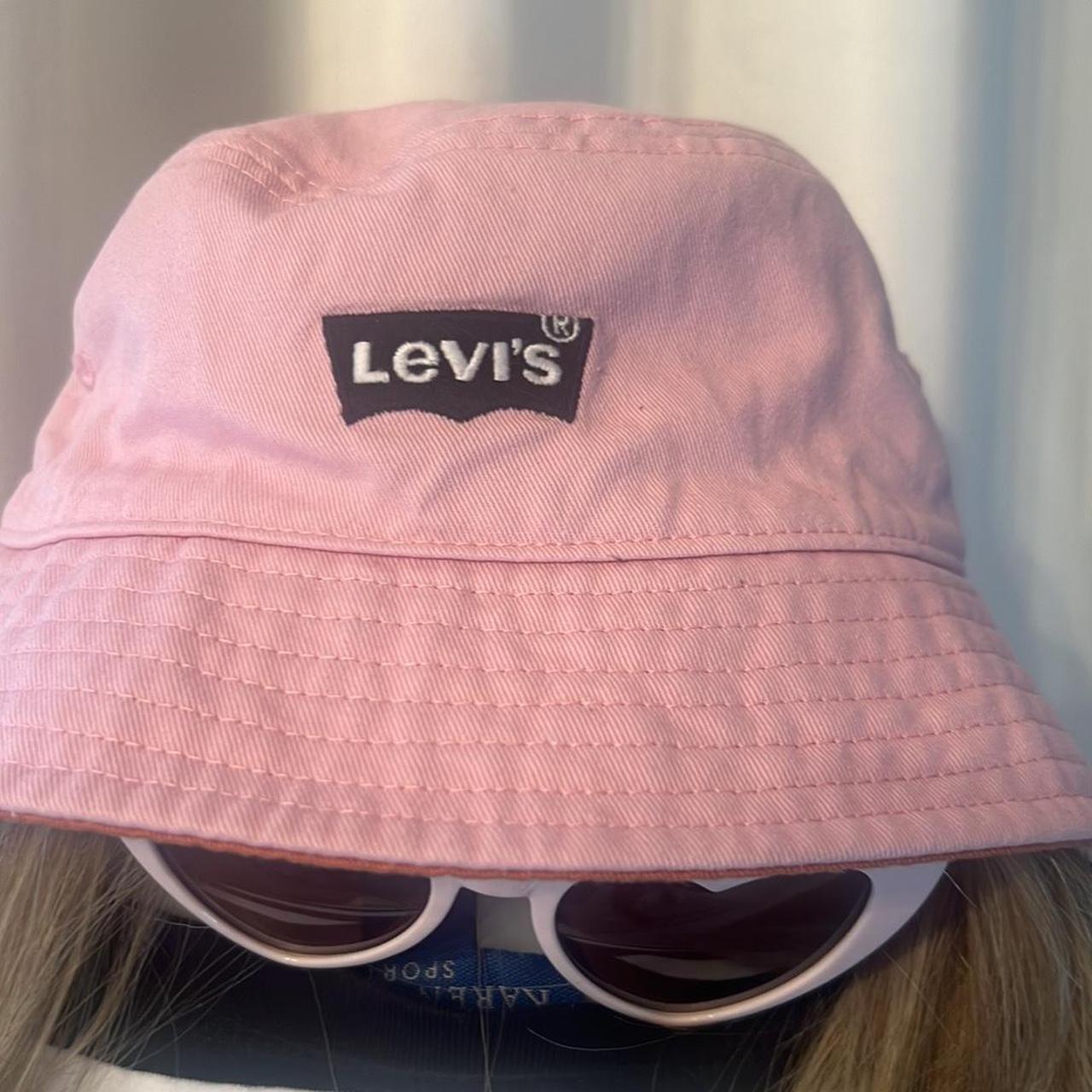 Levis Bucket Hat Pink Very Cute Levis On The Depop