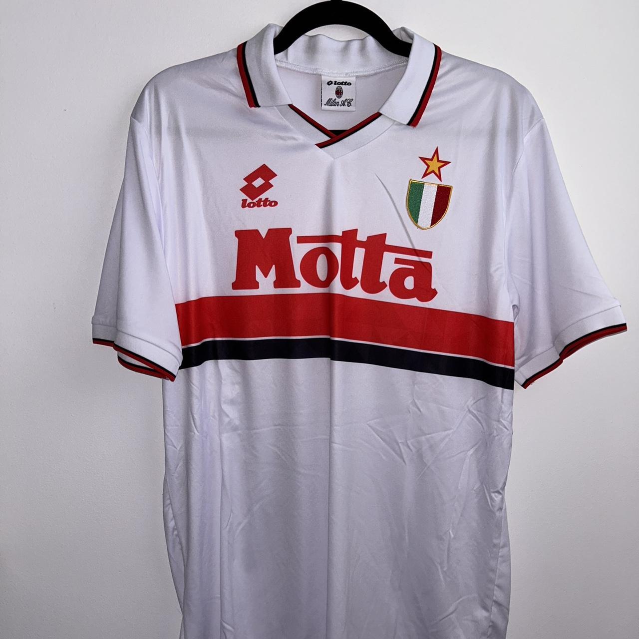 vintage ac milan jersey