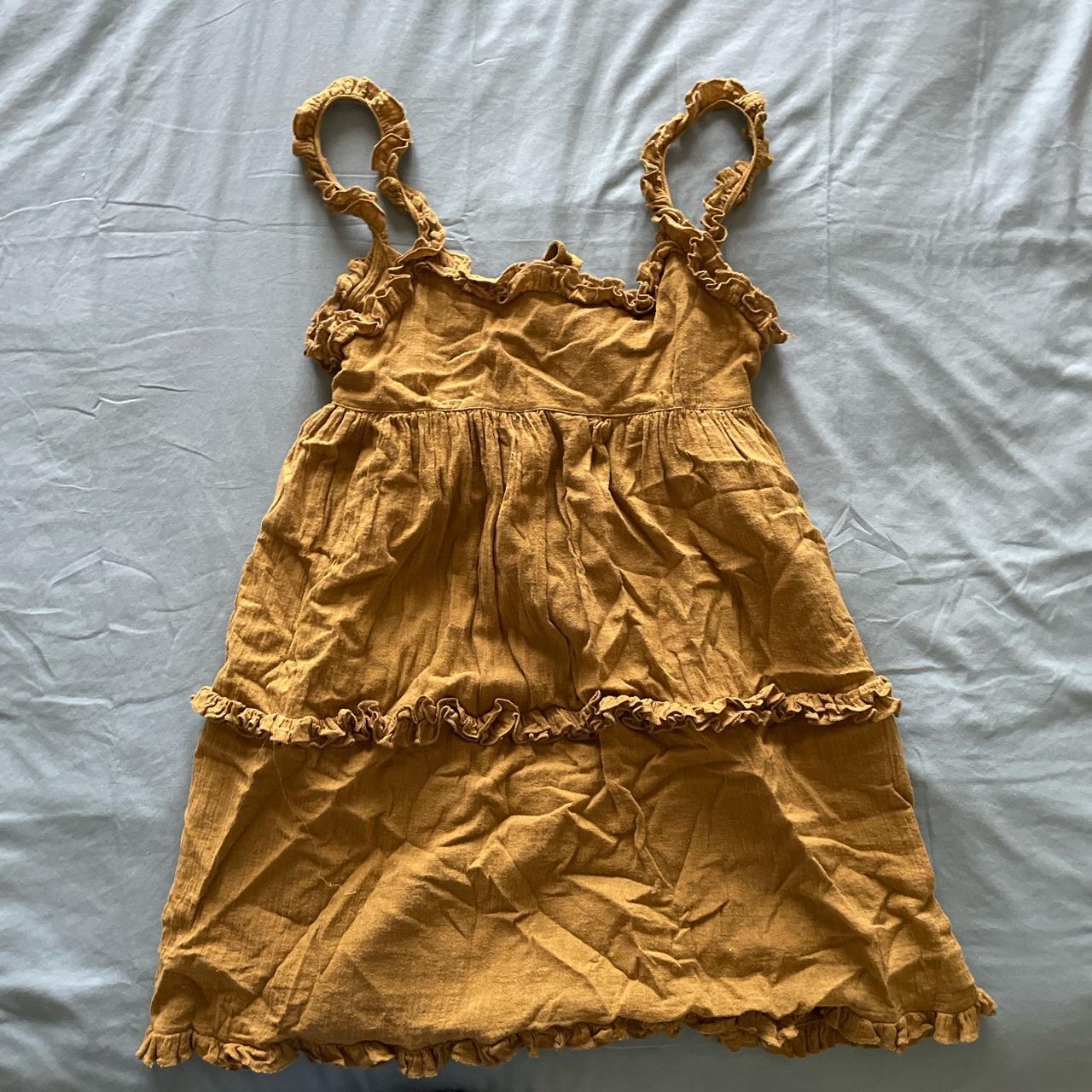 Urban outfitters gold clearance dress