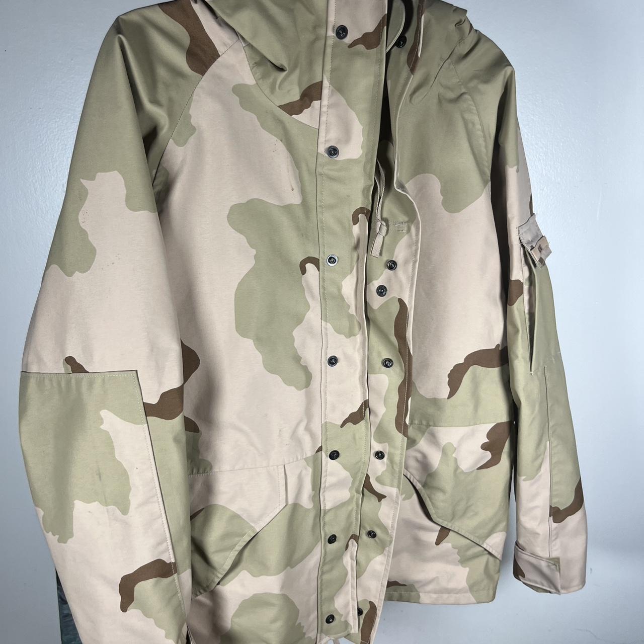 Men's Jacket - Khaki/Multi - XL – Desert camo jac… - image 1