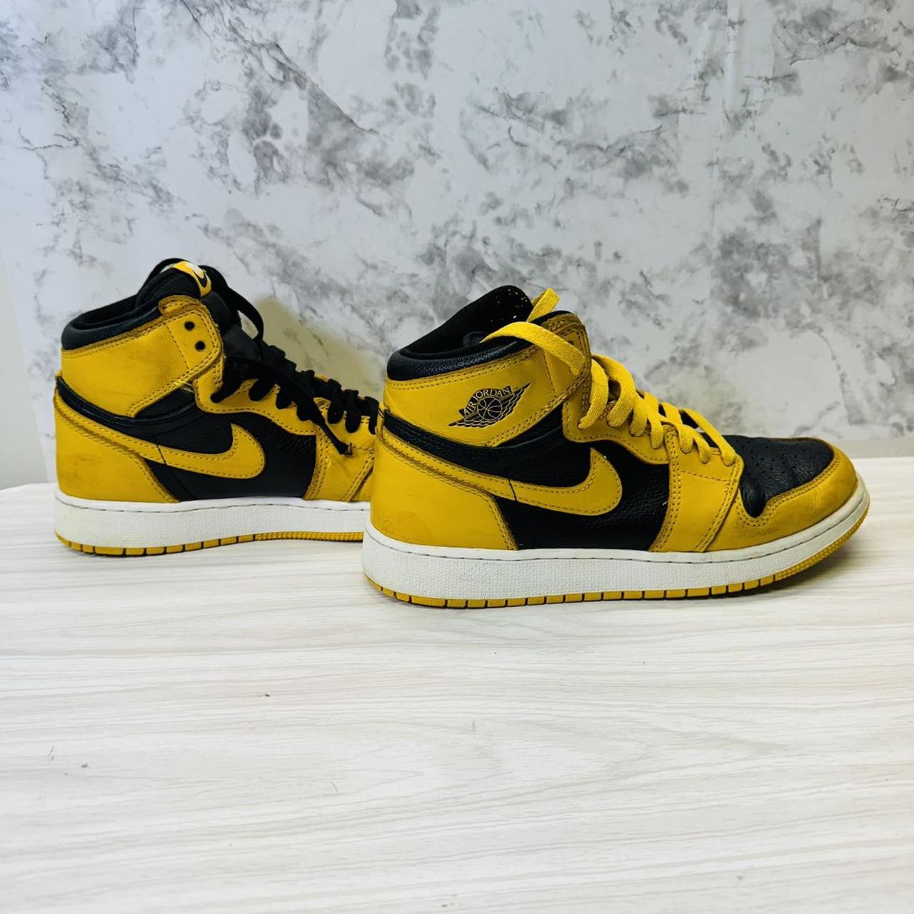 Nike Air Jordan 1 Retro High OG GS Pollen Size 6.5Y... - Depop