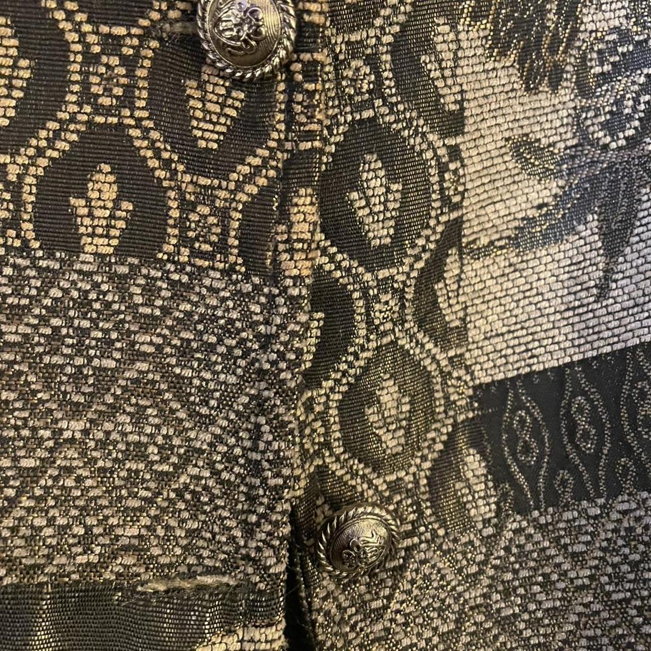 Women's Jacket - Multi/Green - L – patchwork butt… - image 3