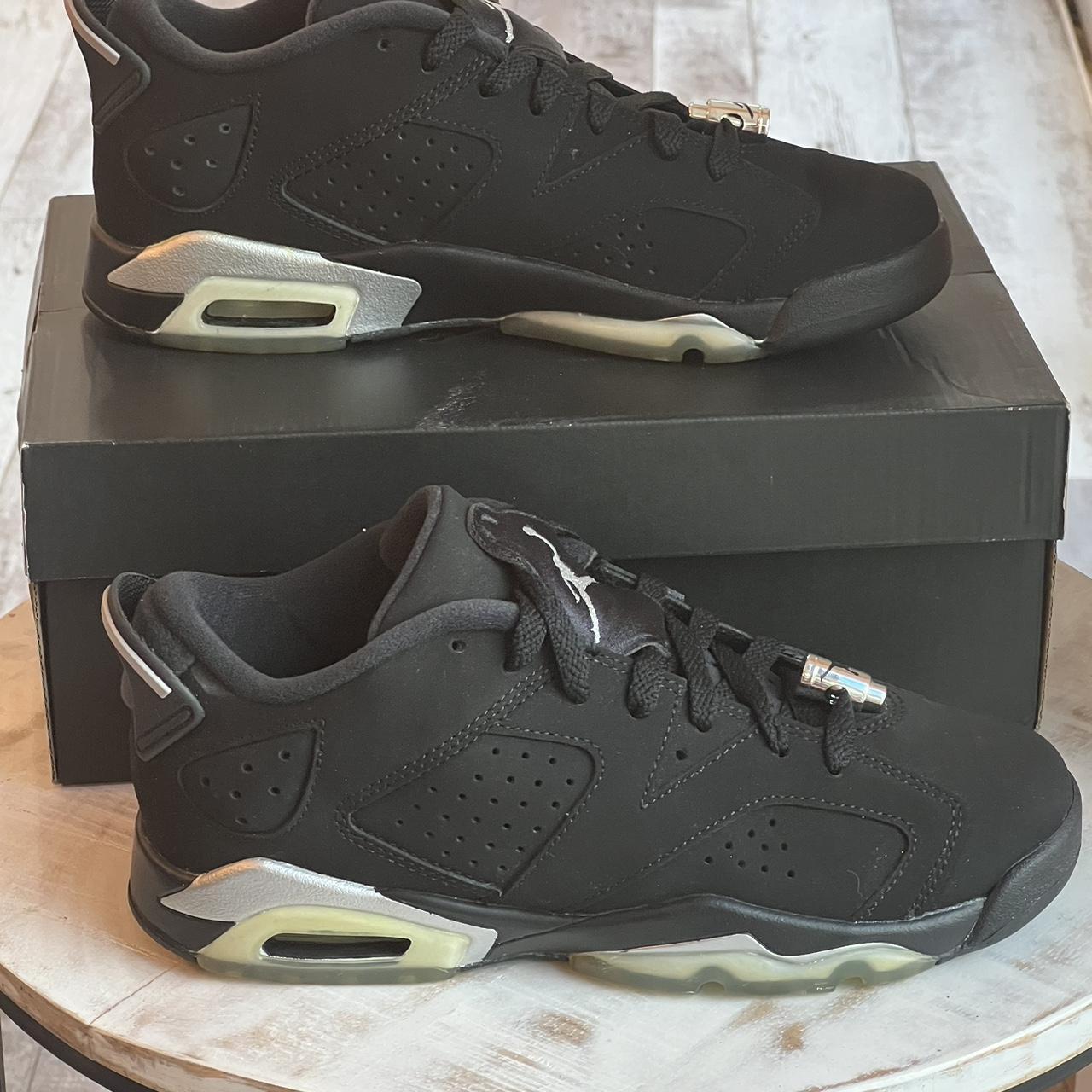 Nike Air Jordan 6 Retro Low Chrome size 6y Elevate. Depop