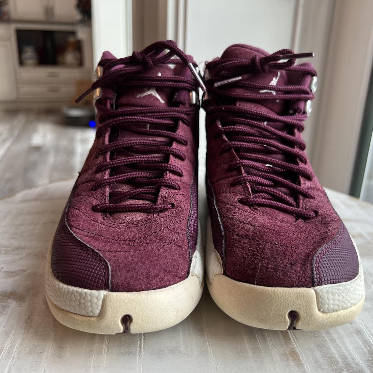 bordeaux 12s on feet