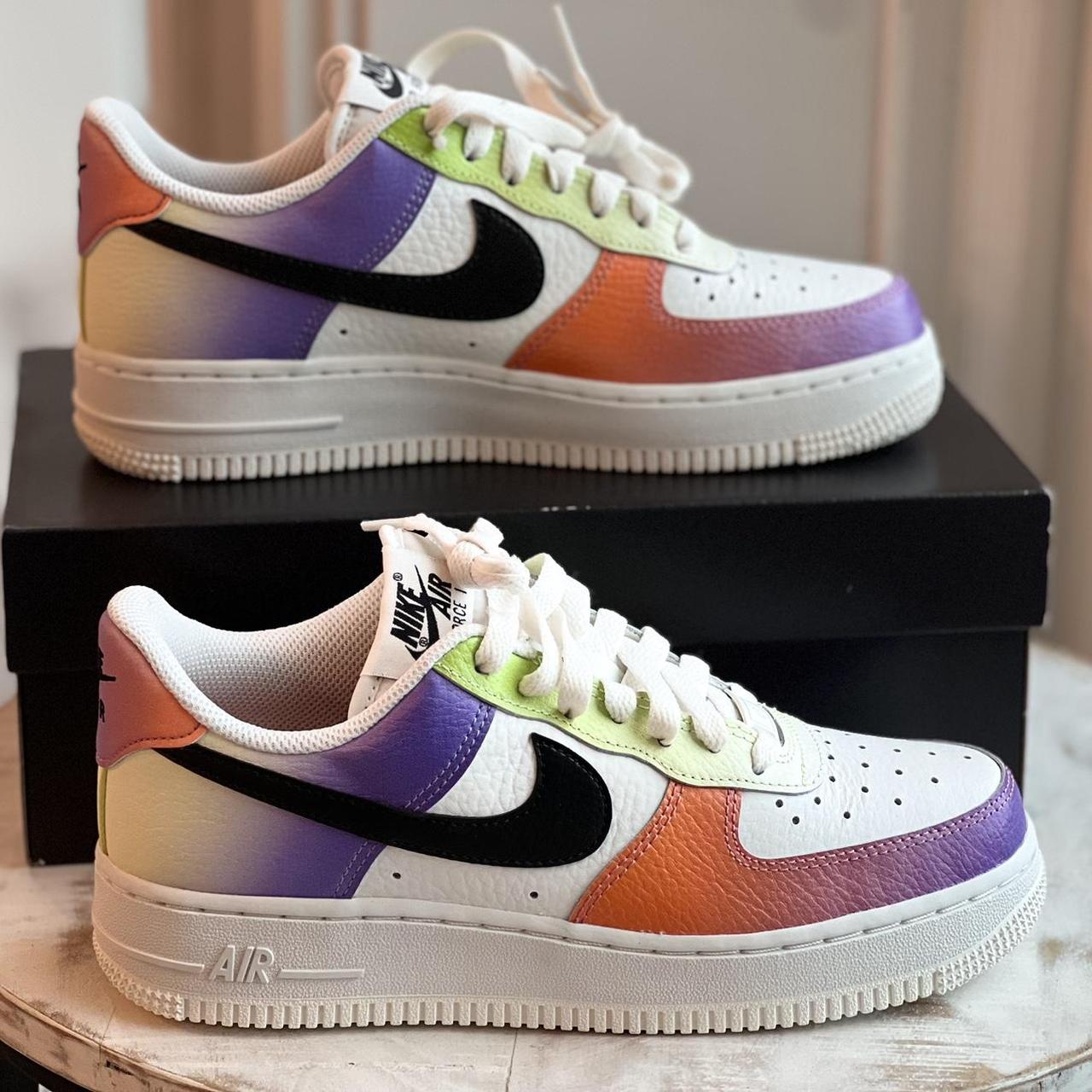 Multi color af1 hotsell