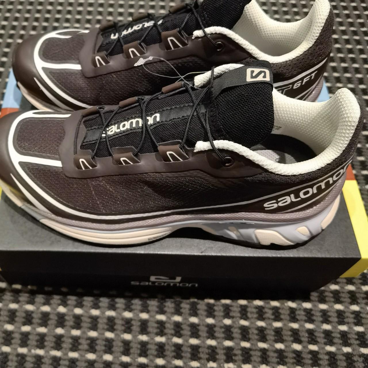 Salomon XT-6 FT SHALE/CHOCOLATE PLUM Size 6 Brand... - Depop