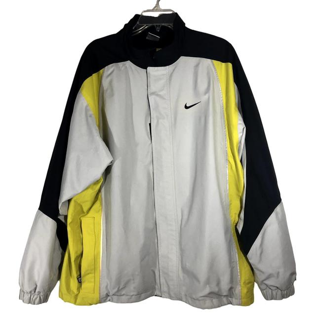 Nike Men's Windbreaker Size XL Streetwear Long - Depop