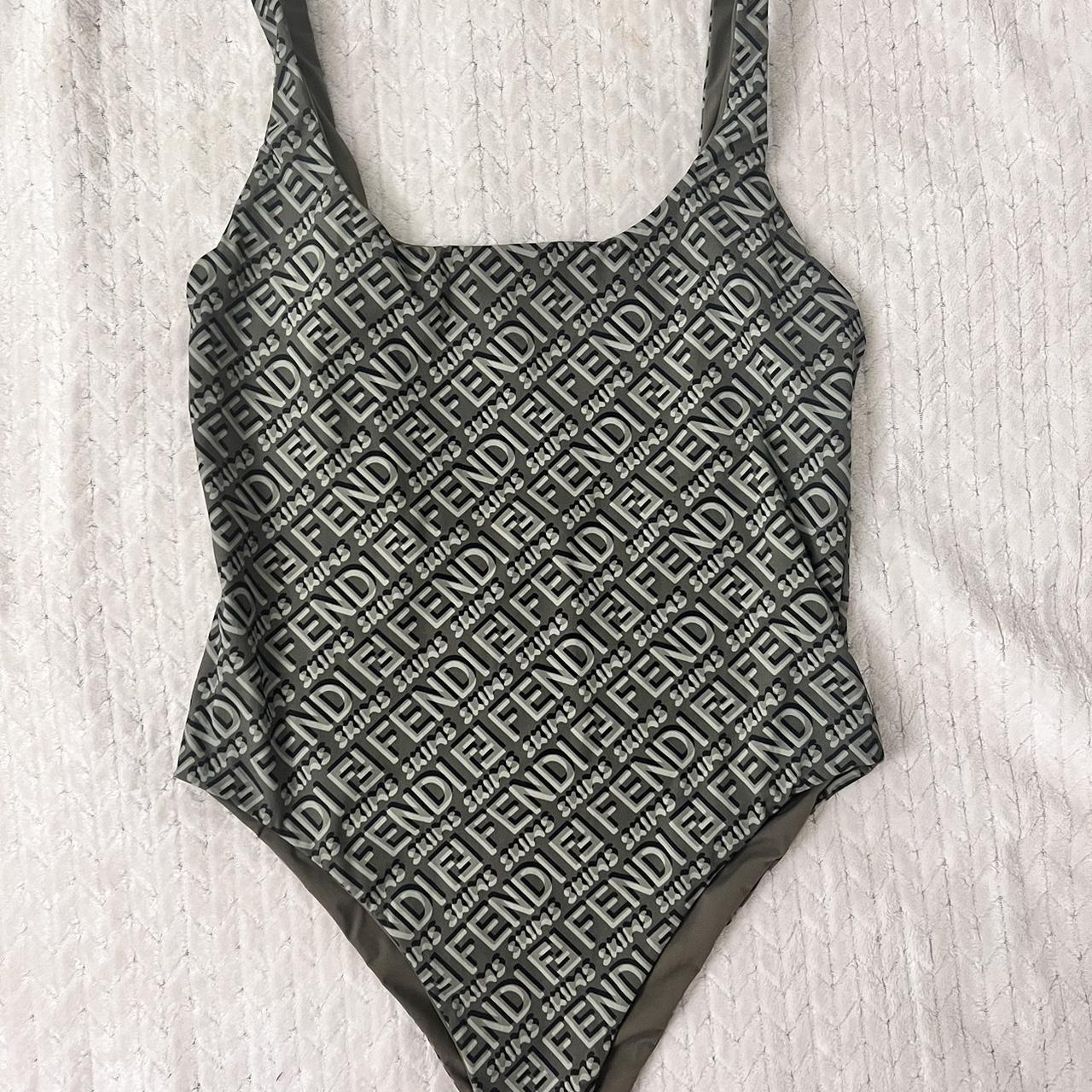 Skims x Fendi Bathing Suit Bikini - size large,... - Depop