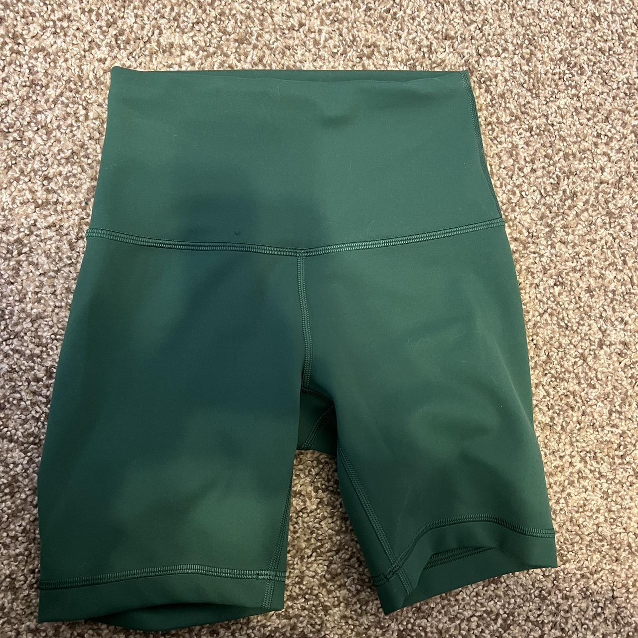 Green biker shorts from Lovers and Friendw from - Depop