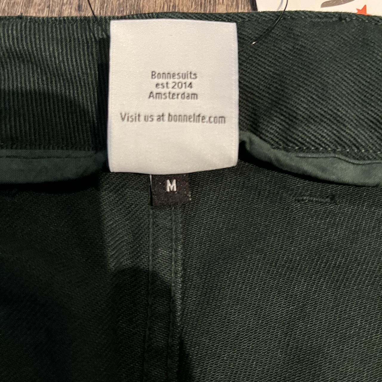 Bonne Suits Amsterdam Dark Green Pants. 100% heavy...