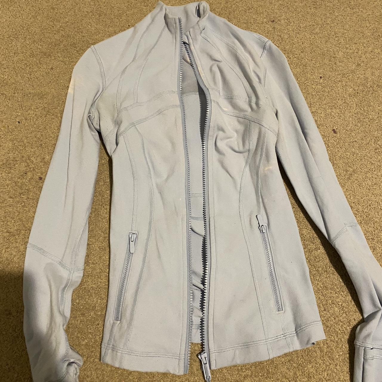 Lululemon Align Jacket Light Blue Size 2 Obvious... - Depop