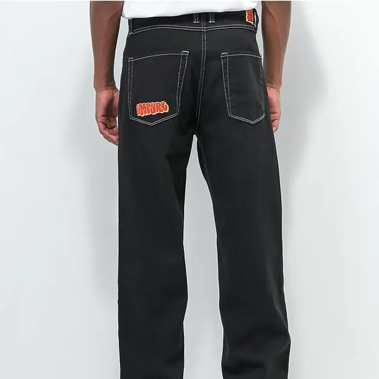 BAGGY EMPYRE SKATE PANTS BLACK USED GOOD