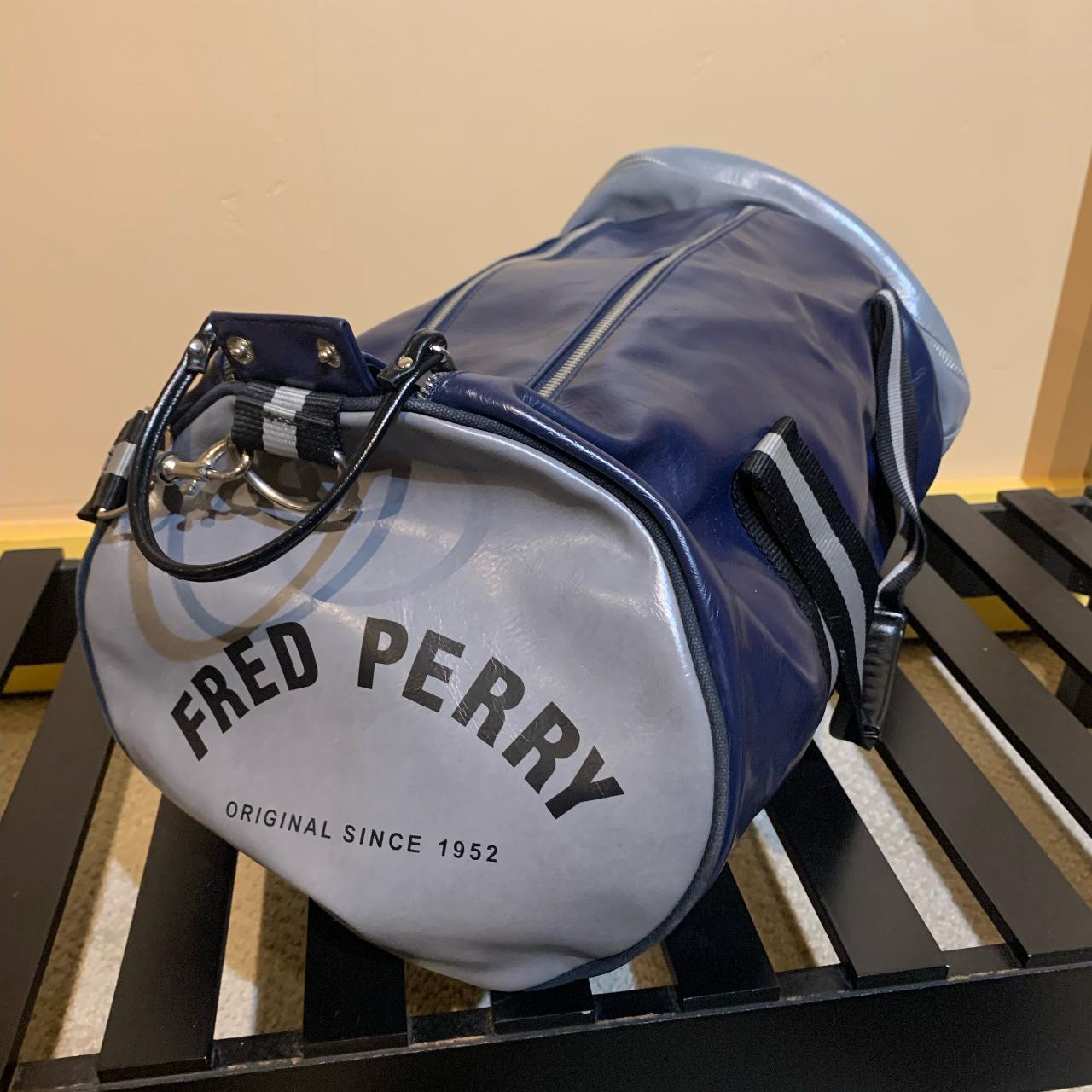 Vintage Fred Perry Duffel Bag Depop