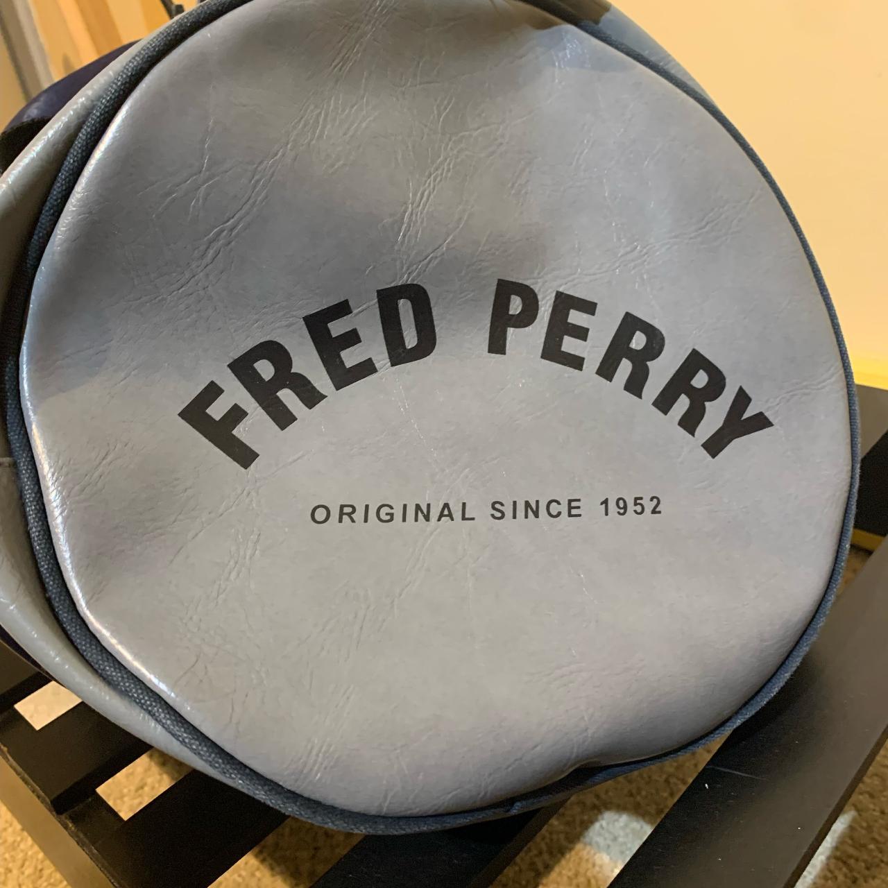 Vintage Fred Perry Duffel Bag Depop