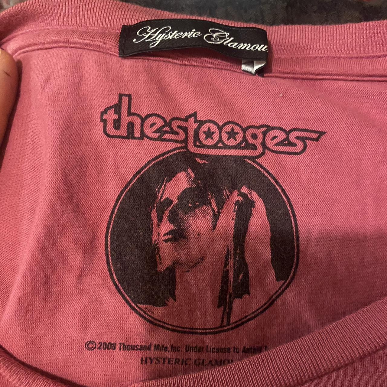 hysteric glamour iggy and the stooges long sleeve... - Depop