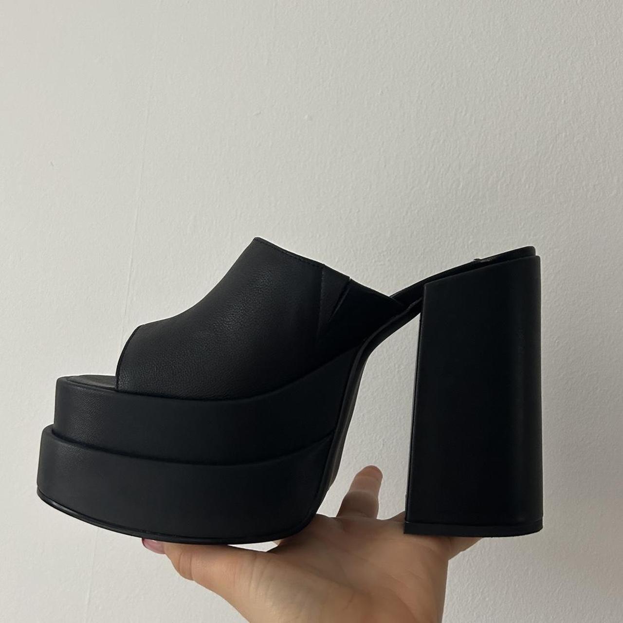 Steve madden platform mules hot sale