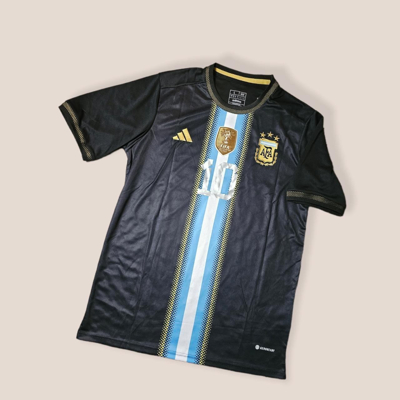 Argentina Away Purple Soccer Jersey Player Version - Depop