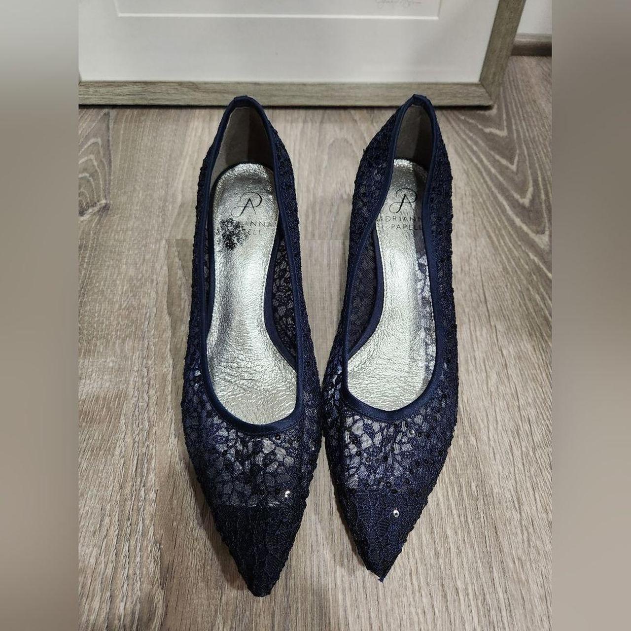 Adrianna Papell Womens Lois Lace Evening Pumps size Depop