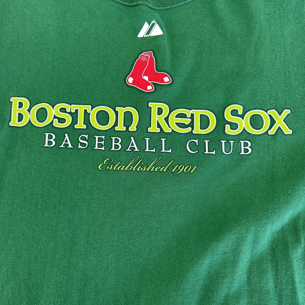 VINTAGE boston red sox t-shirt. in good condition. - Depop
