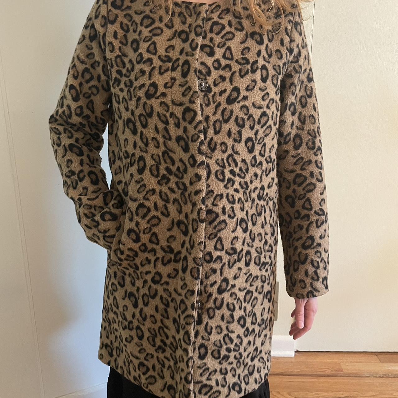 Bb dakota leopard coat best sale