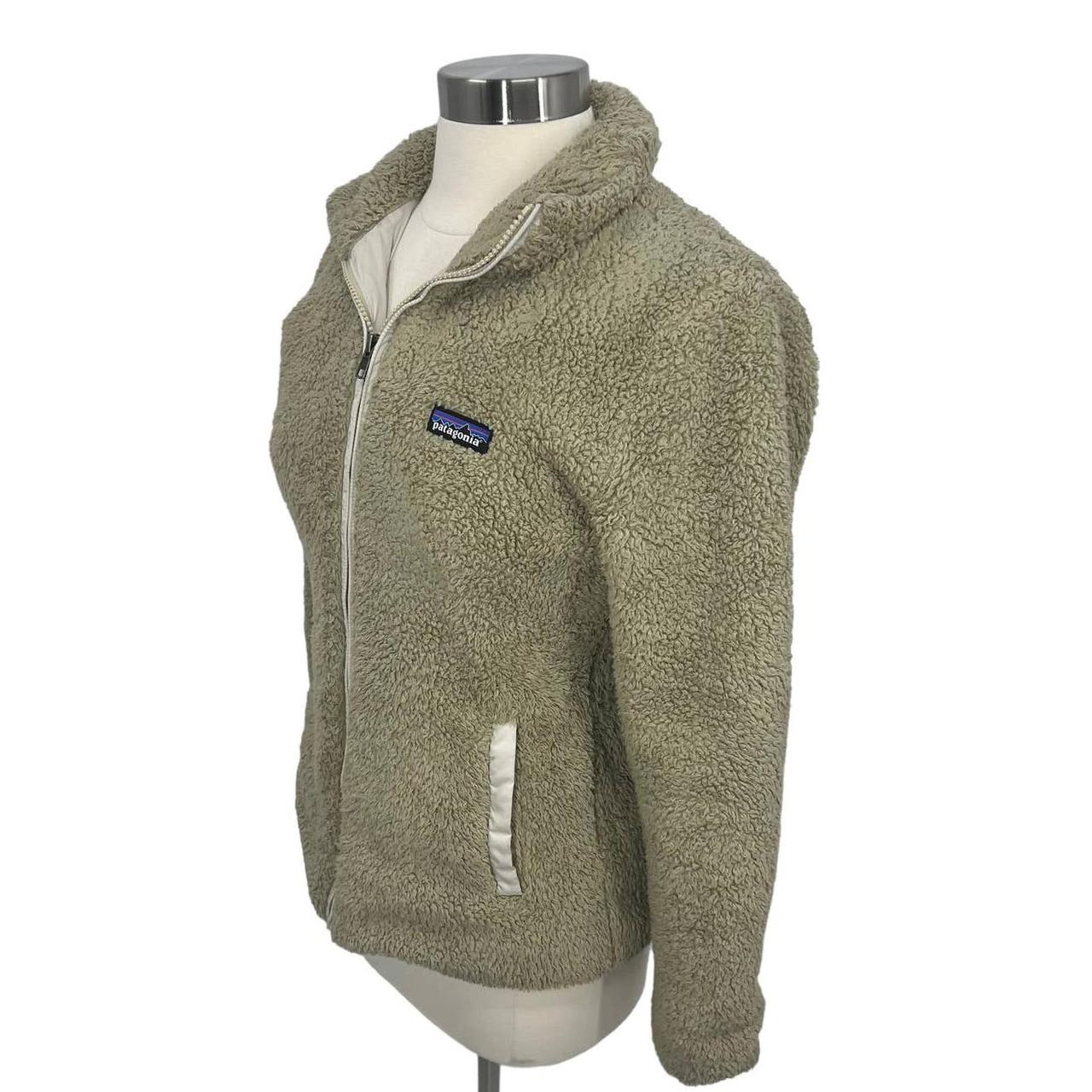 Patagonia SIZE (Small)  Los Gatos • Beige Fleece - Depop