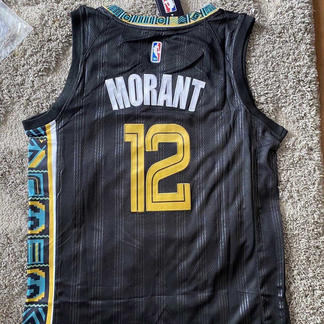 Ja Morant Memphis Grizzlies Nike 2022/23 Authentic Jersey - City Edition -  Black