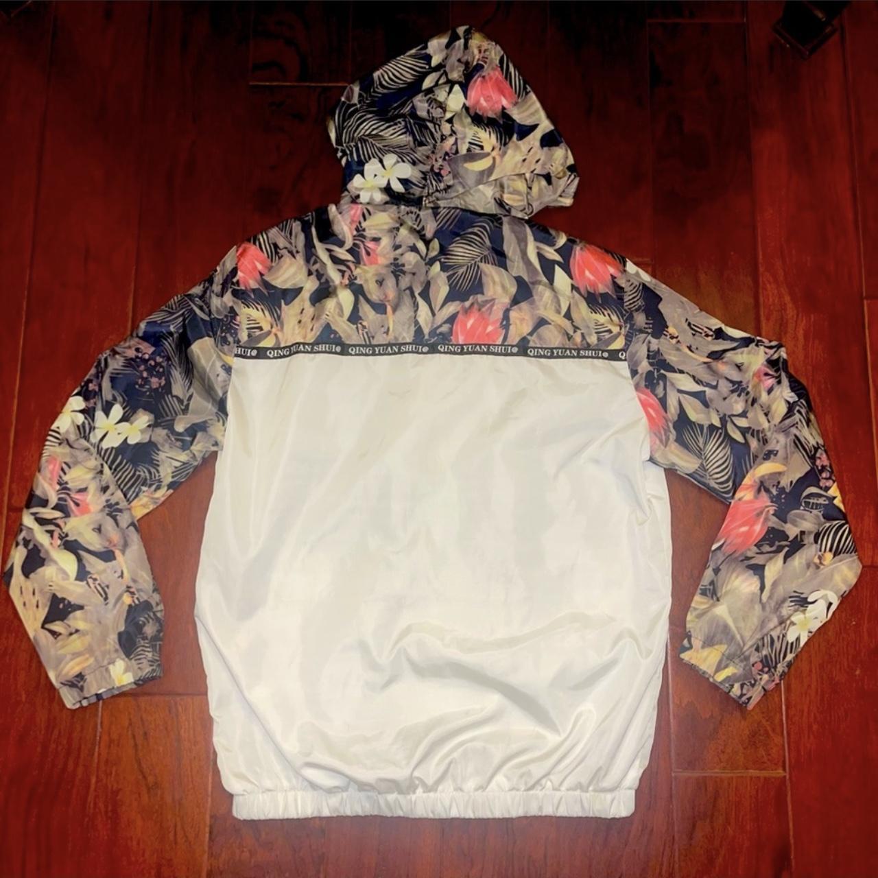 Vintage Qing Yuan Shui Floral Windbreaker...