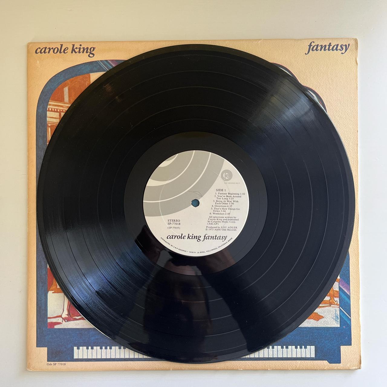 Carole King Vinyl Record Album: Fantasy Genre:... - Depop