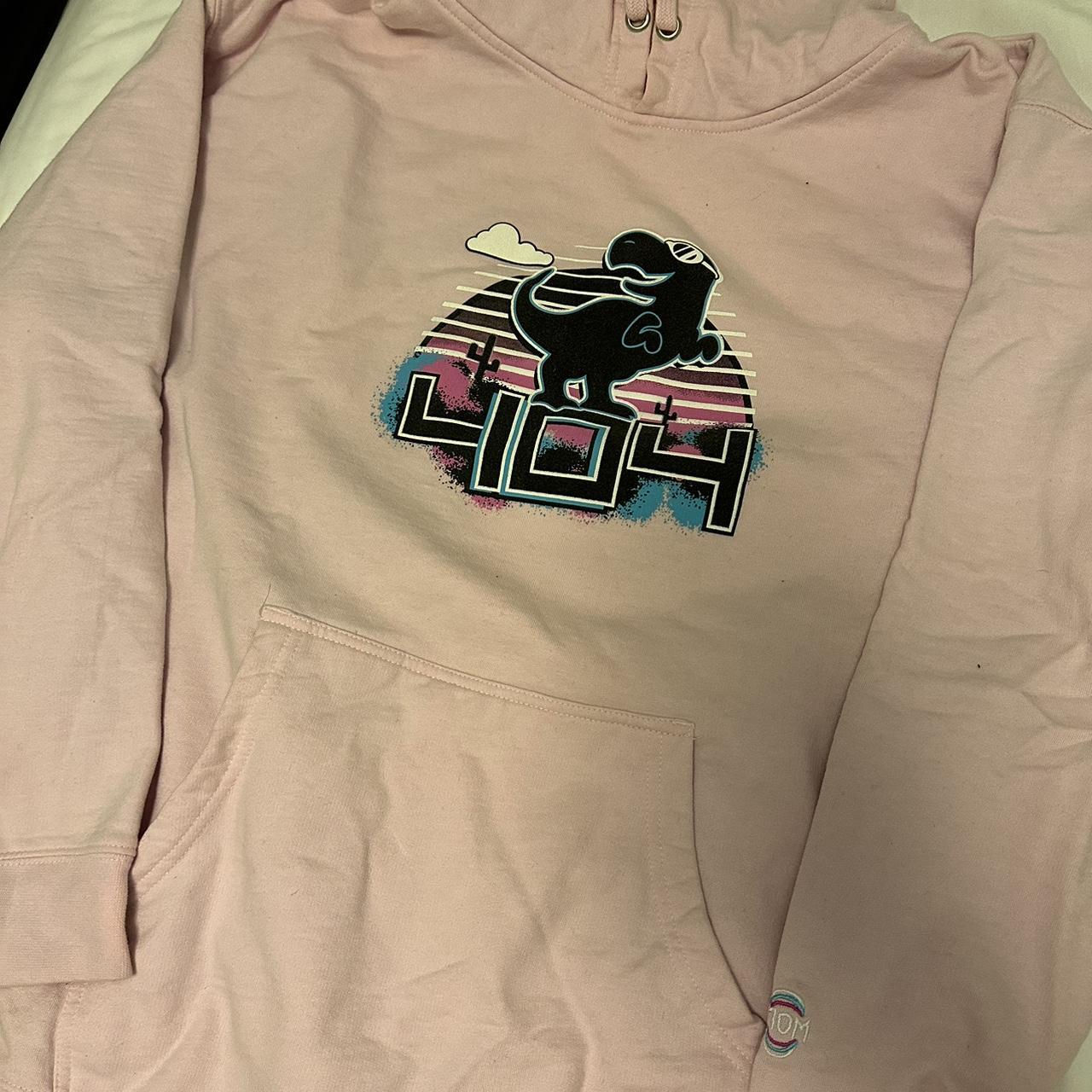 MERCH gnf 10 mil pink hoodie Depop