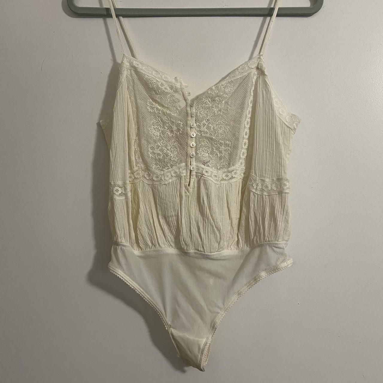 Free People Still The One on sale Lace Thong Bodysuit