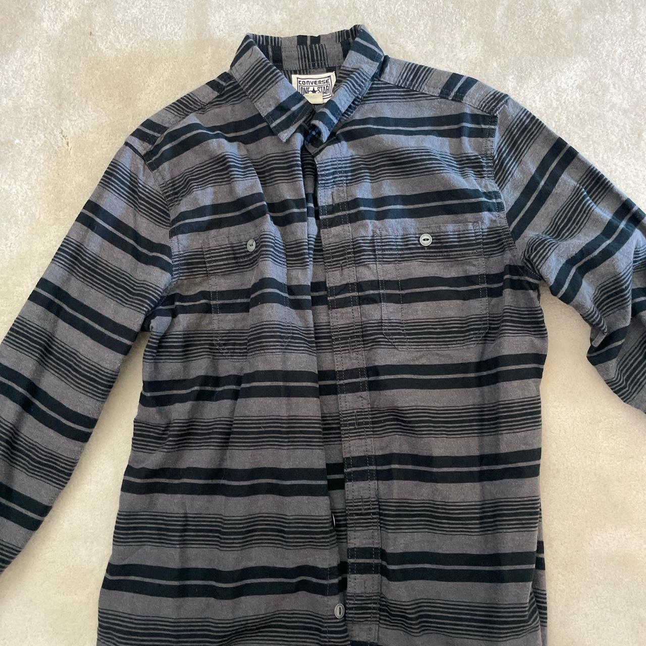 Converse one star sale flannel