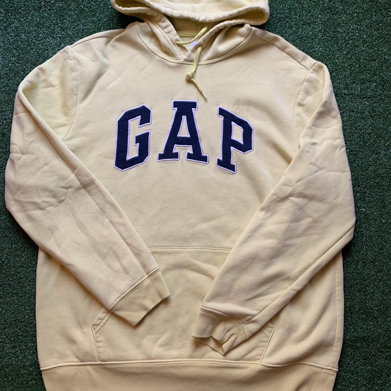 Yellow gap discount hoodie lil peep