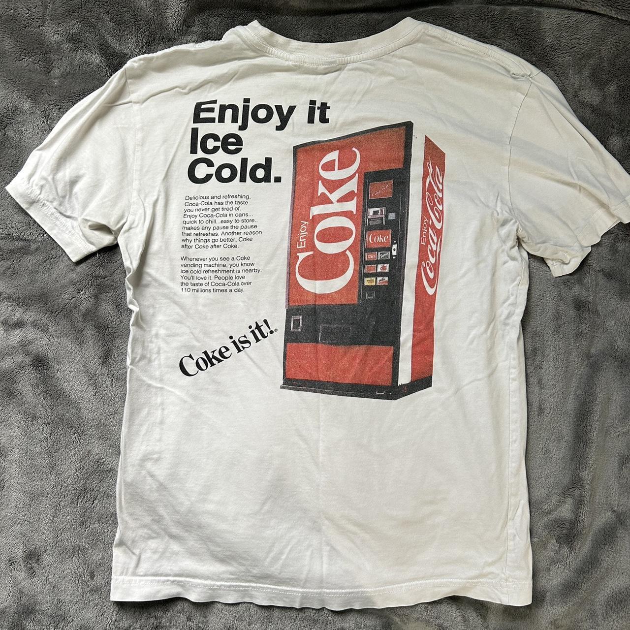 Small Coca Cola T Shirt Depop