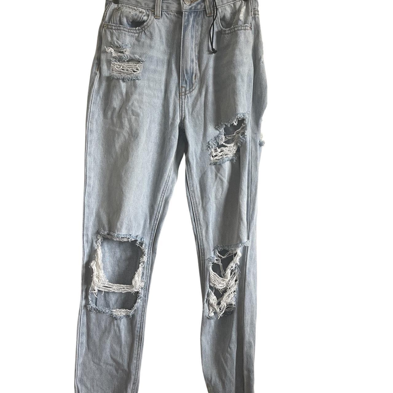 Glassons ripped jeans Size 6 Worn once Pick up in... Depop