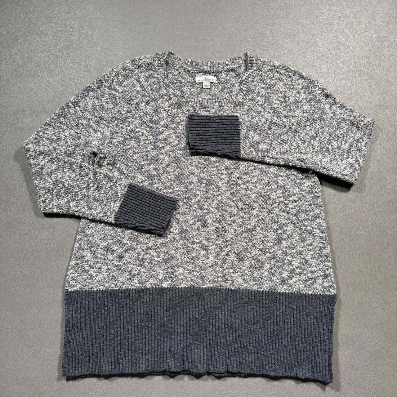 Women's Sweater - Grey - L – LL Bean Signature Wo… - image 2