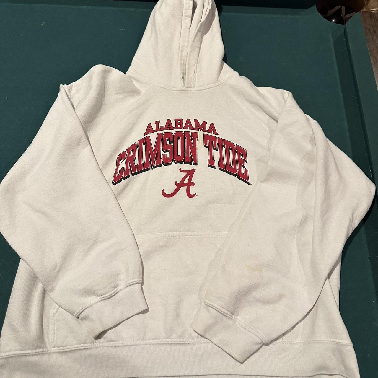 Older Alabama hoodie with minor stains - Depop