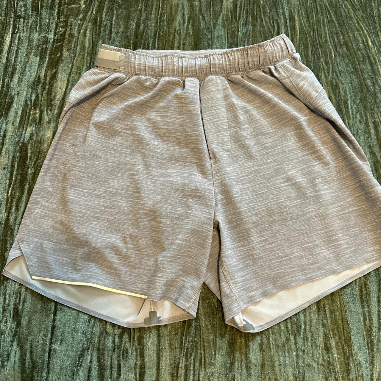 Lululemon Men's Grey Shorts Depop