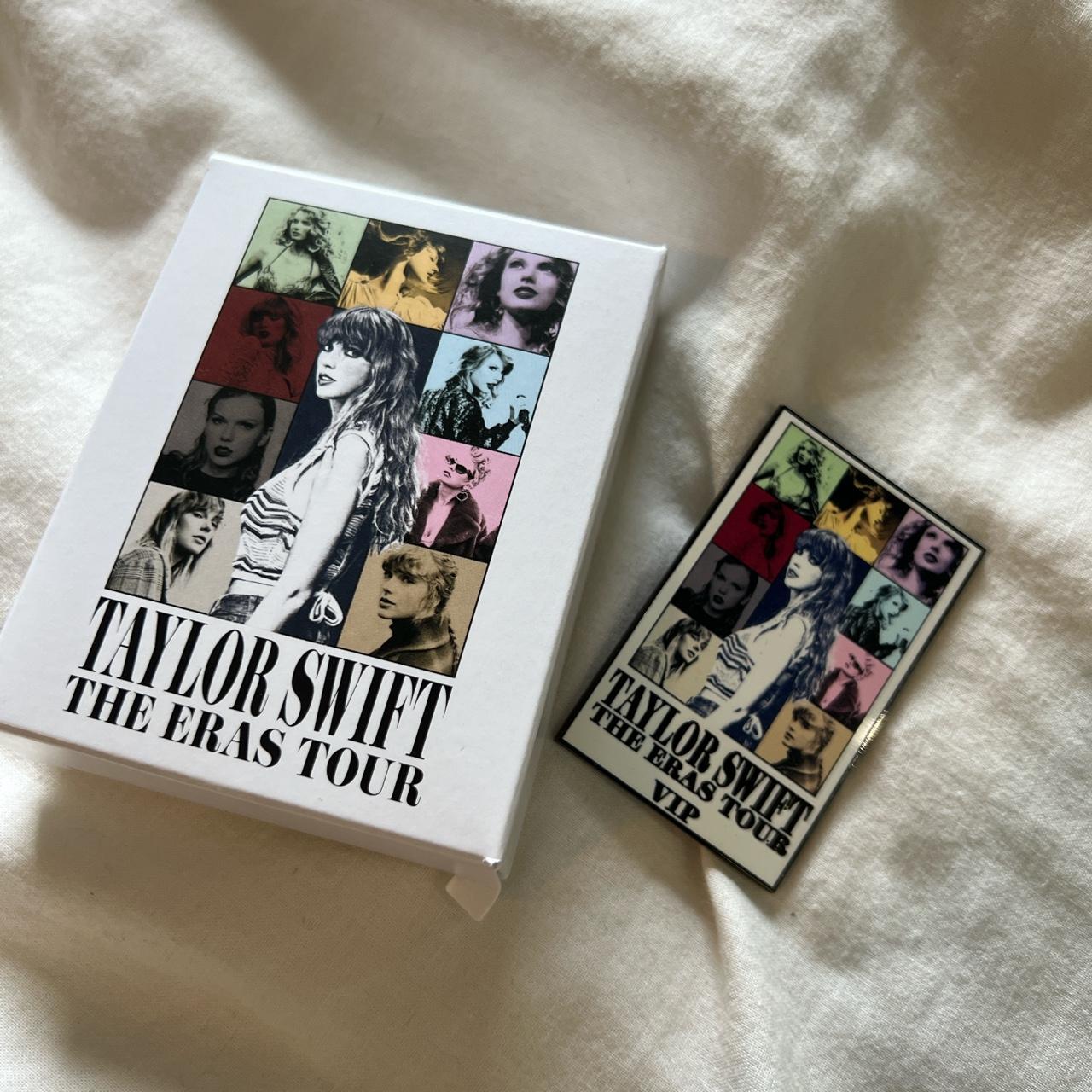 taylor swift pin from vip box - rare,, not... - Depop