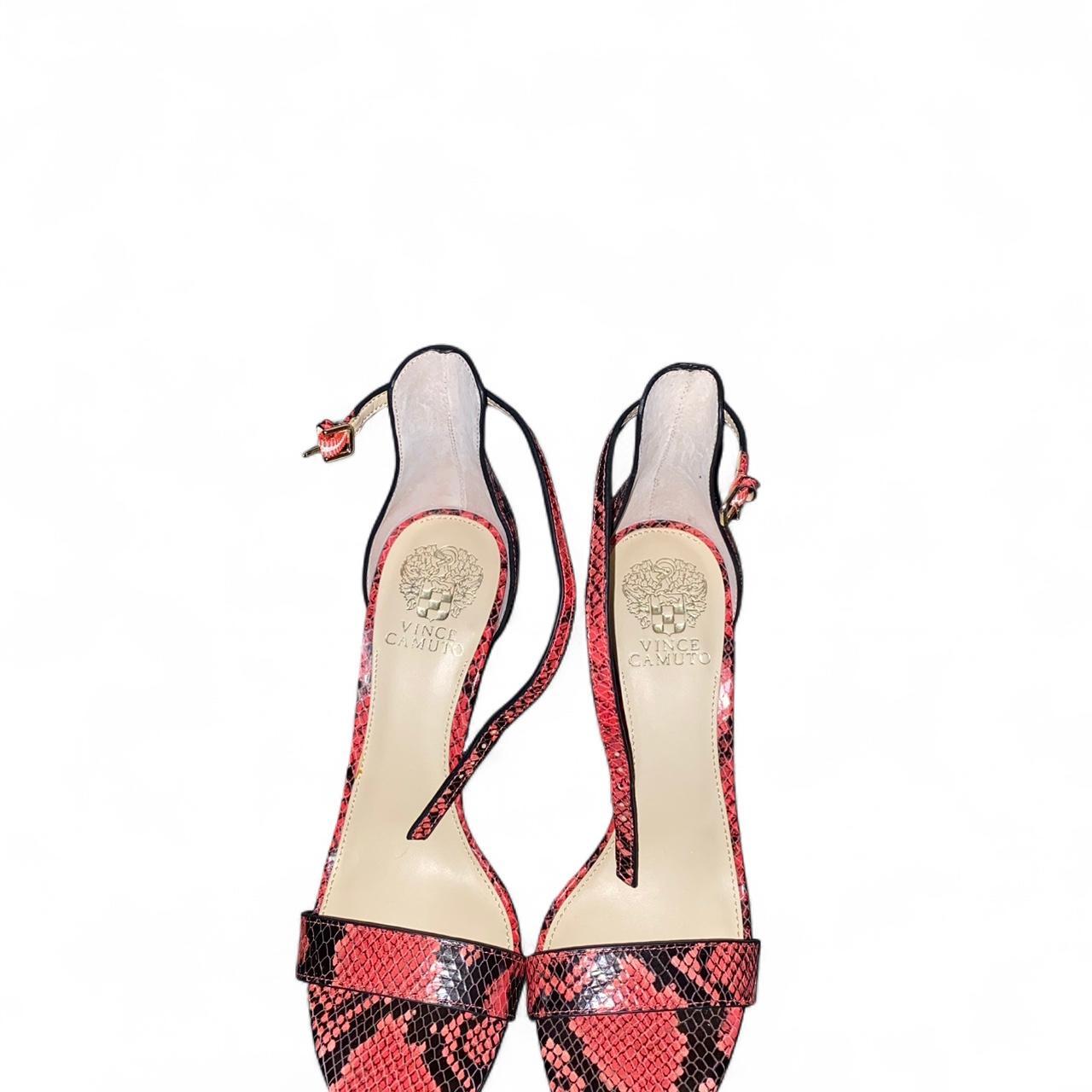 Vince Camuto Women's Sandals Red/Multi US – Red snakeskin