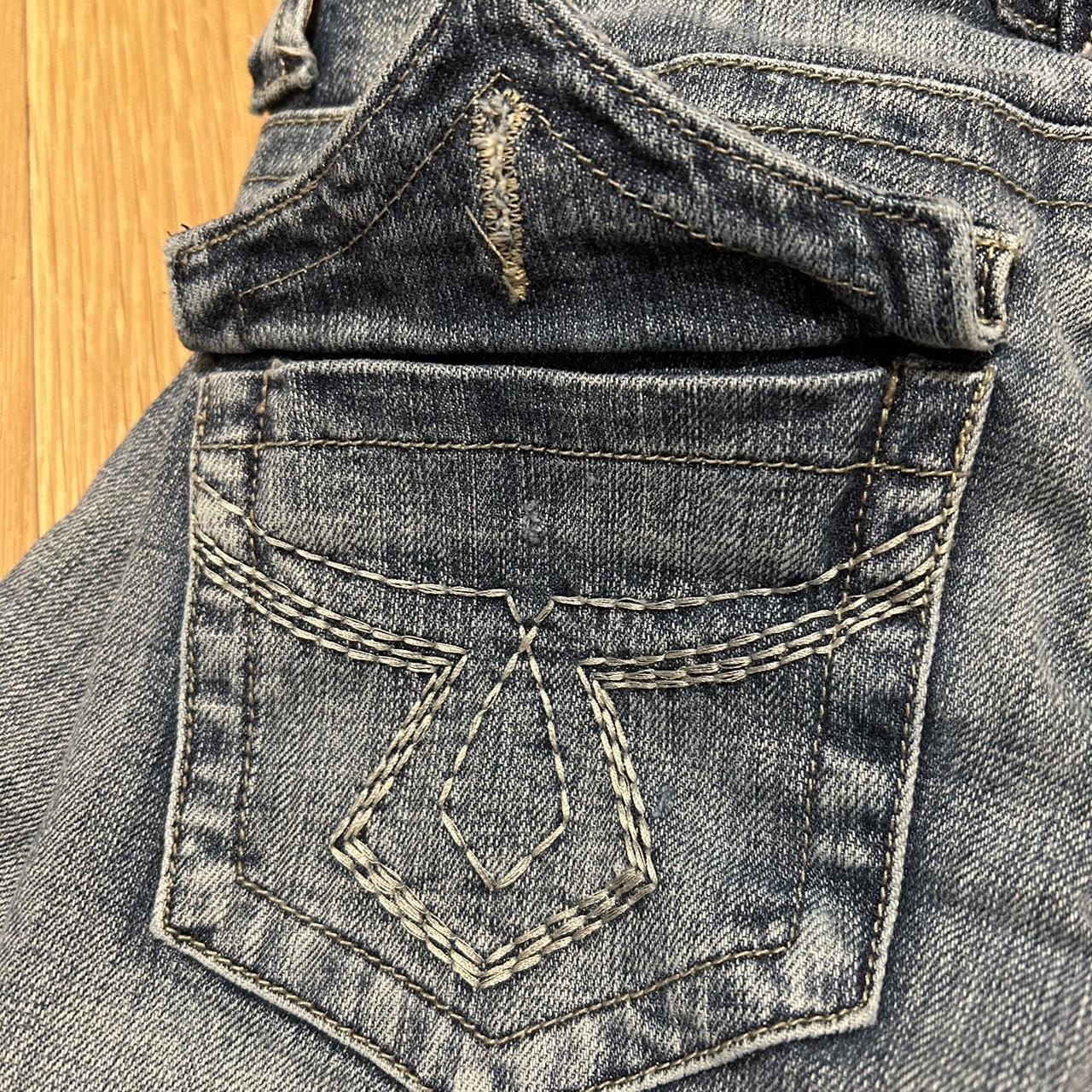 Bootcut Jeans Missing one button One of a kind Joyce... - Depop