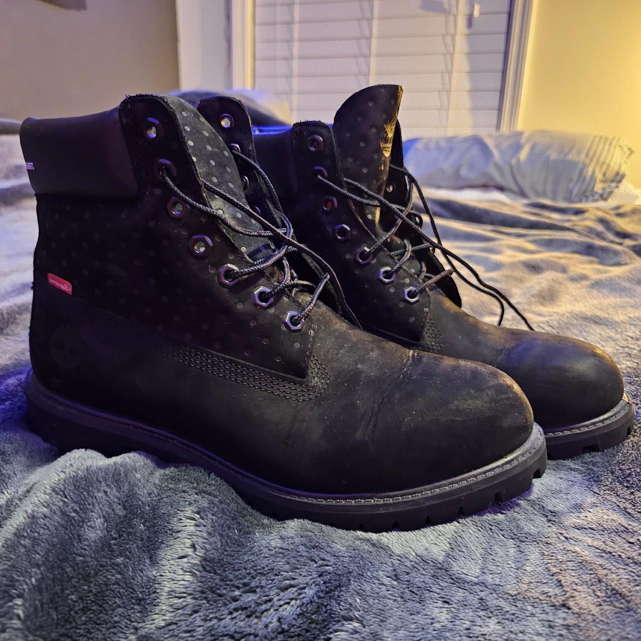 Size 10 mens supreme comme de garcons timberland Depop