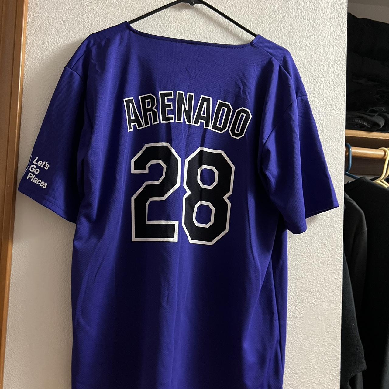 Nolan Arenado Alternate Rockies Jersey Youth Large - Depop