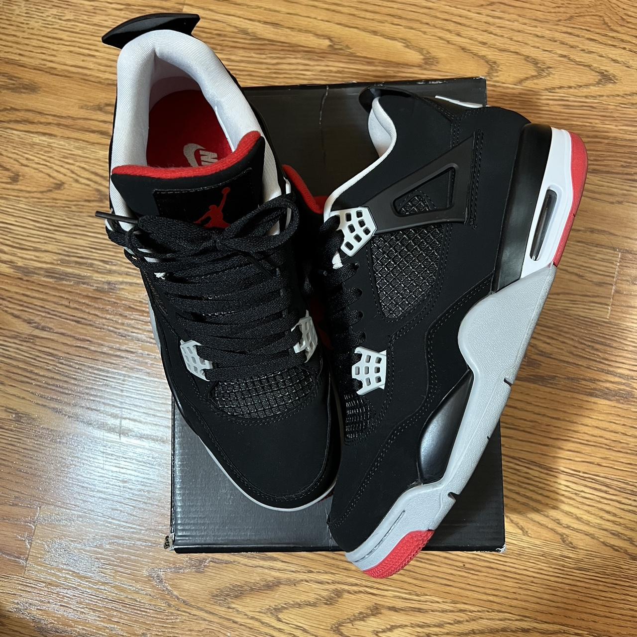 Bred 4s hot sale size 9.5