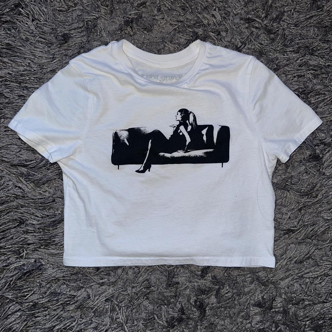 Ariana Grande Women's Crop top White S – ariana grande eternal