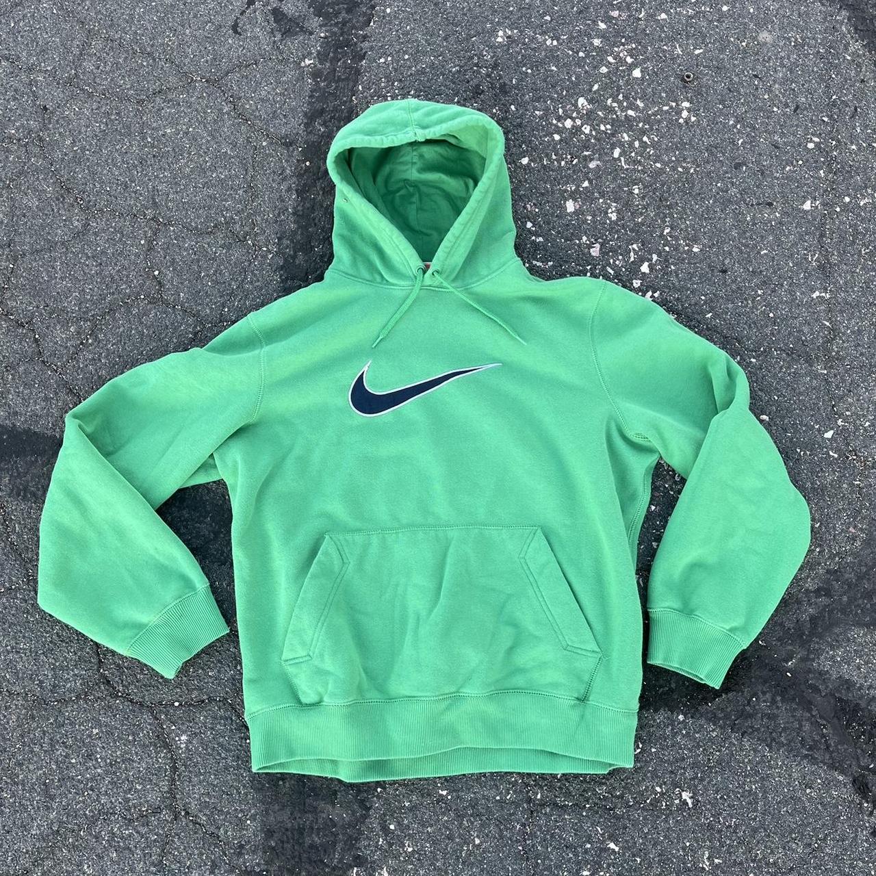 mens vintage nike hoodie SIZE L Depop
