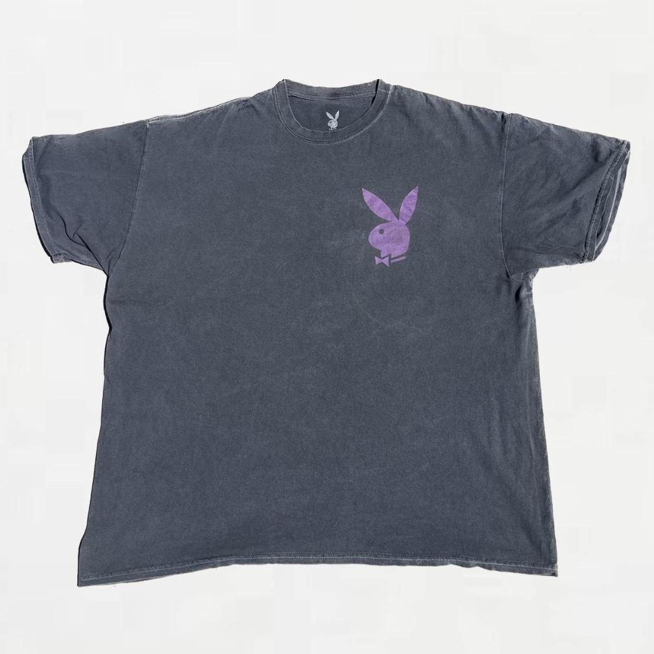 Purple playboy clearance shirt