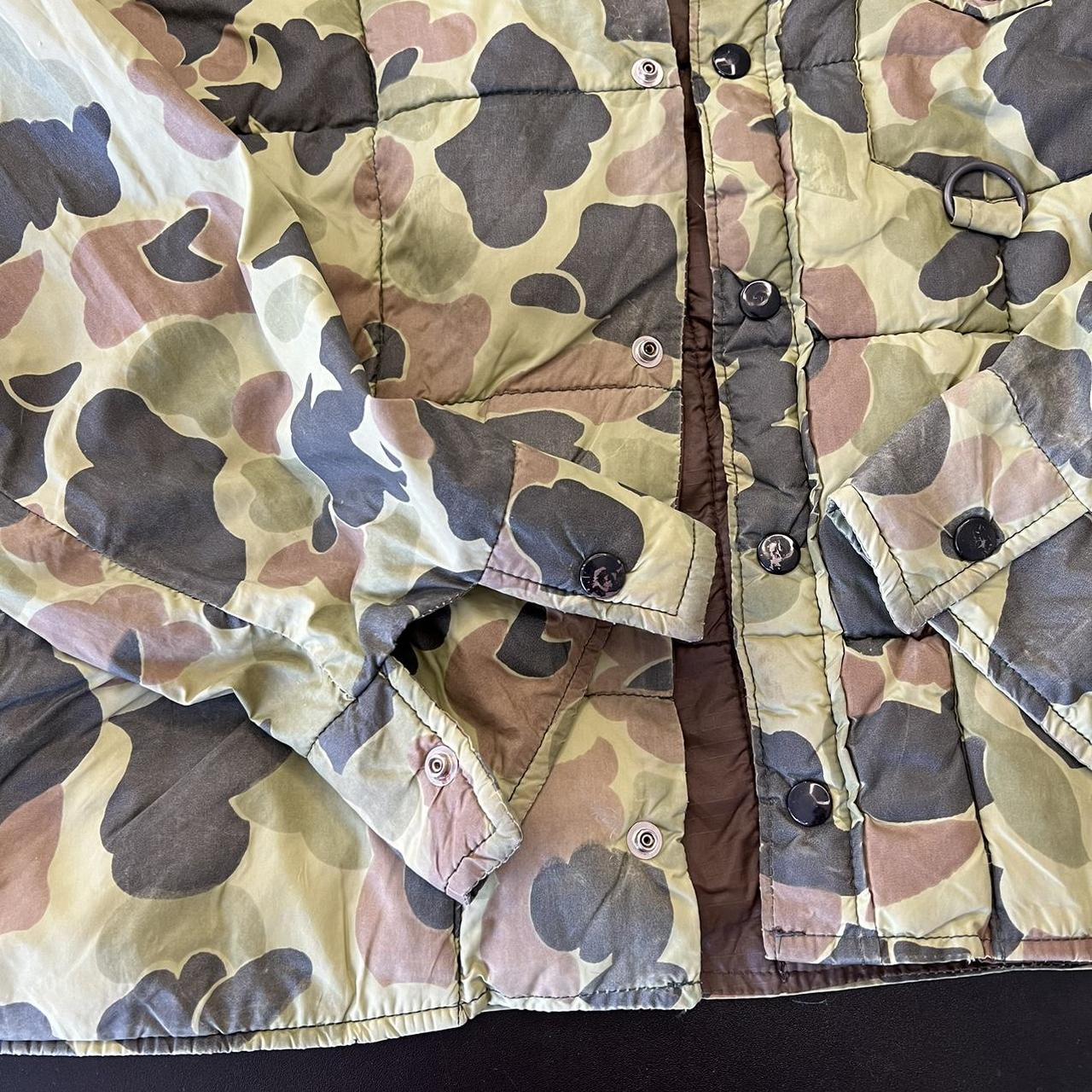 Vintage Red Head Duck Camo Corduroy Collar Hunting Jacket (M