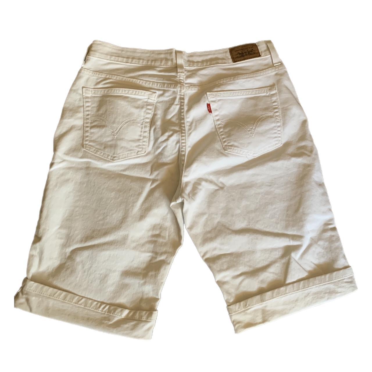 Levi's Women's Shorts - White - 10 – Levi’s White… - image 3